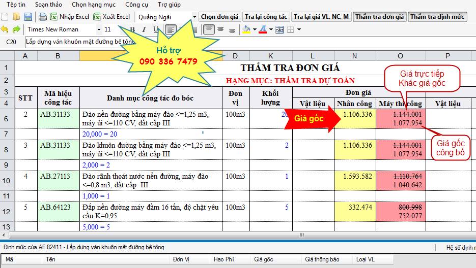 ía trị thẩm tra