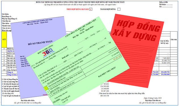 Hồ sơ thanh toán gồm những gì