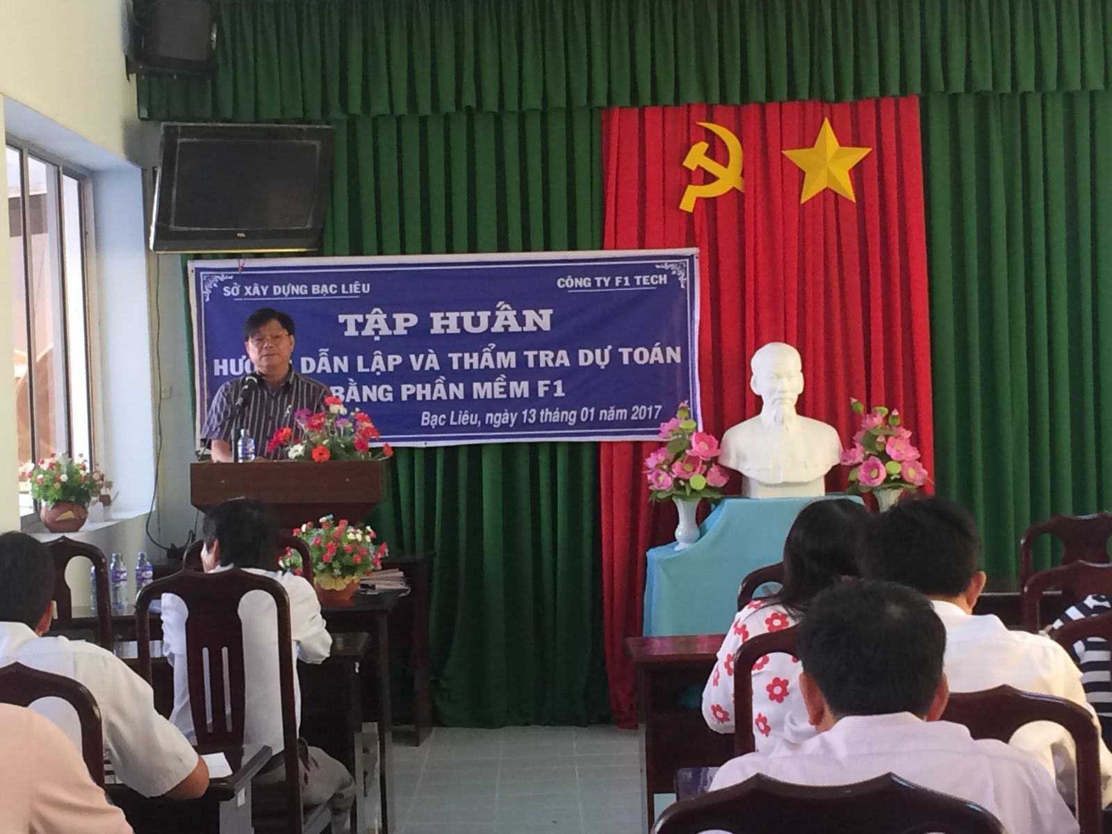 Tập huấn phần mềm dự toán F1 Bạc Liêu