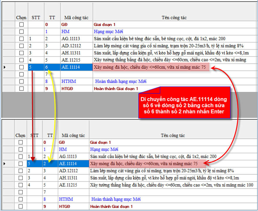 Hướng dẫn thao tác thiết lập cơ bản trong phần mềm nghiệm thu xây dựng 360