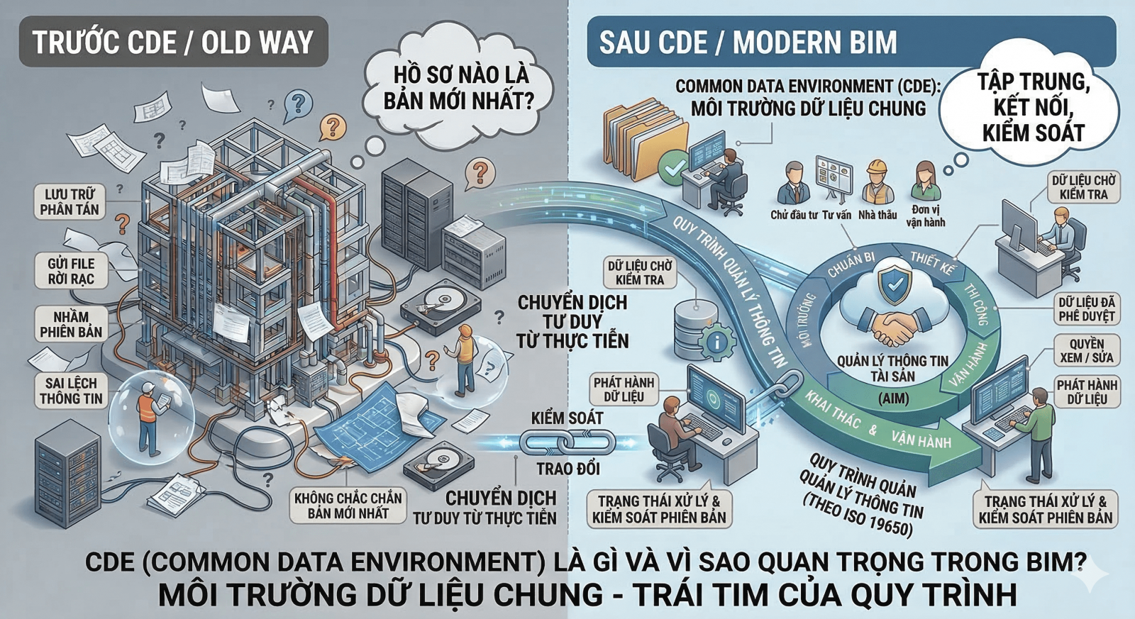 CDE là gì và vì sao quan trọng trong BIM