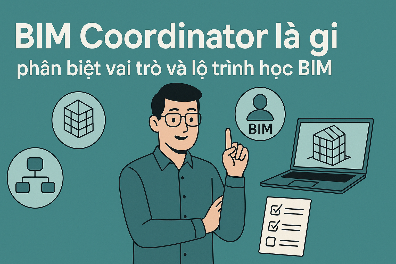 BIM Coordinator là gì – phân biệt vai trò và lộ trình học BIM