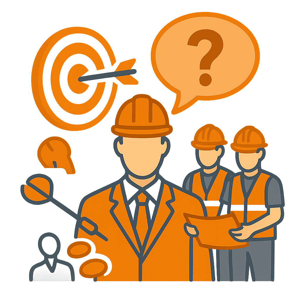 Lỗi không truyền đạt rõ ràng mục tiêu dự án trong quản lý thi công xây dựng