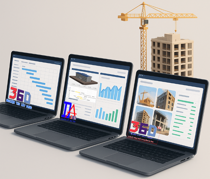 Phần mềm quản lý thi công, quản ,ý dư án,  nghiệm thu