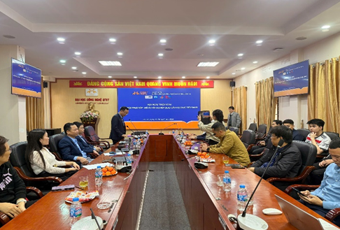 TS. Ngô Quốc Trinh – Trưởng phòng Đào tạo phát biểu tại Hội nghị