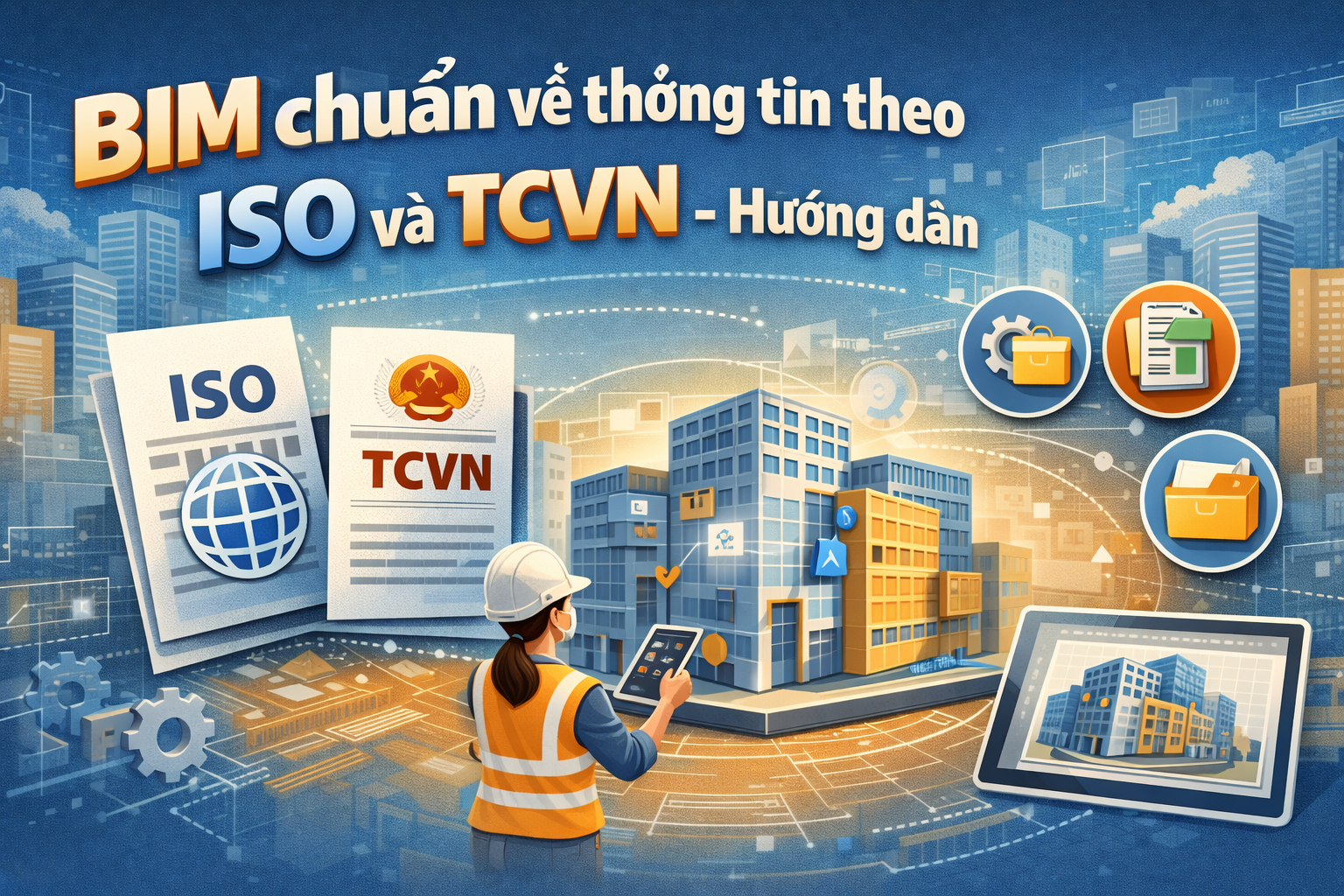 BIM chuẩn về thông tin theo ISO và TCVN – Hướng dẫn quản lý thông tin trong dự án BIM