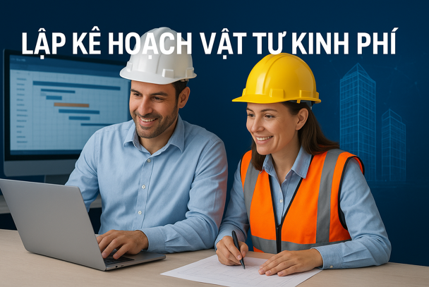 Hướng dẫn Lập kế hoạch vật tư kinh phí Trên phần mềm Quản lý thi công 360
