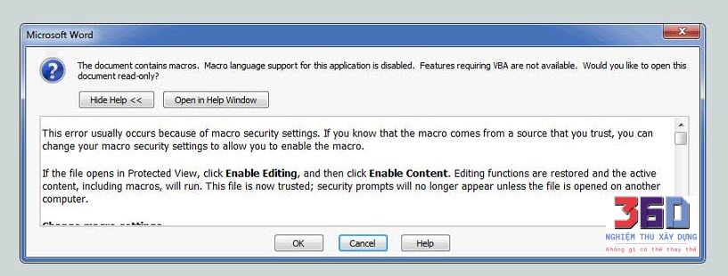 Xử lý lỗi khi cài word 2010