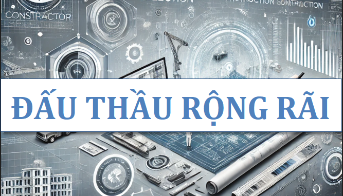 Đấu thầu rộng rãi