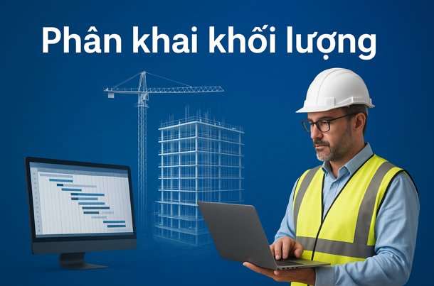 Hướng dẫn Phân khai khối lượng Trên phần mềm Quản lý thi công 360